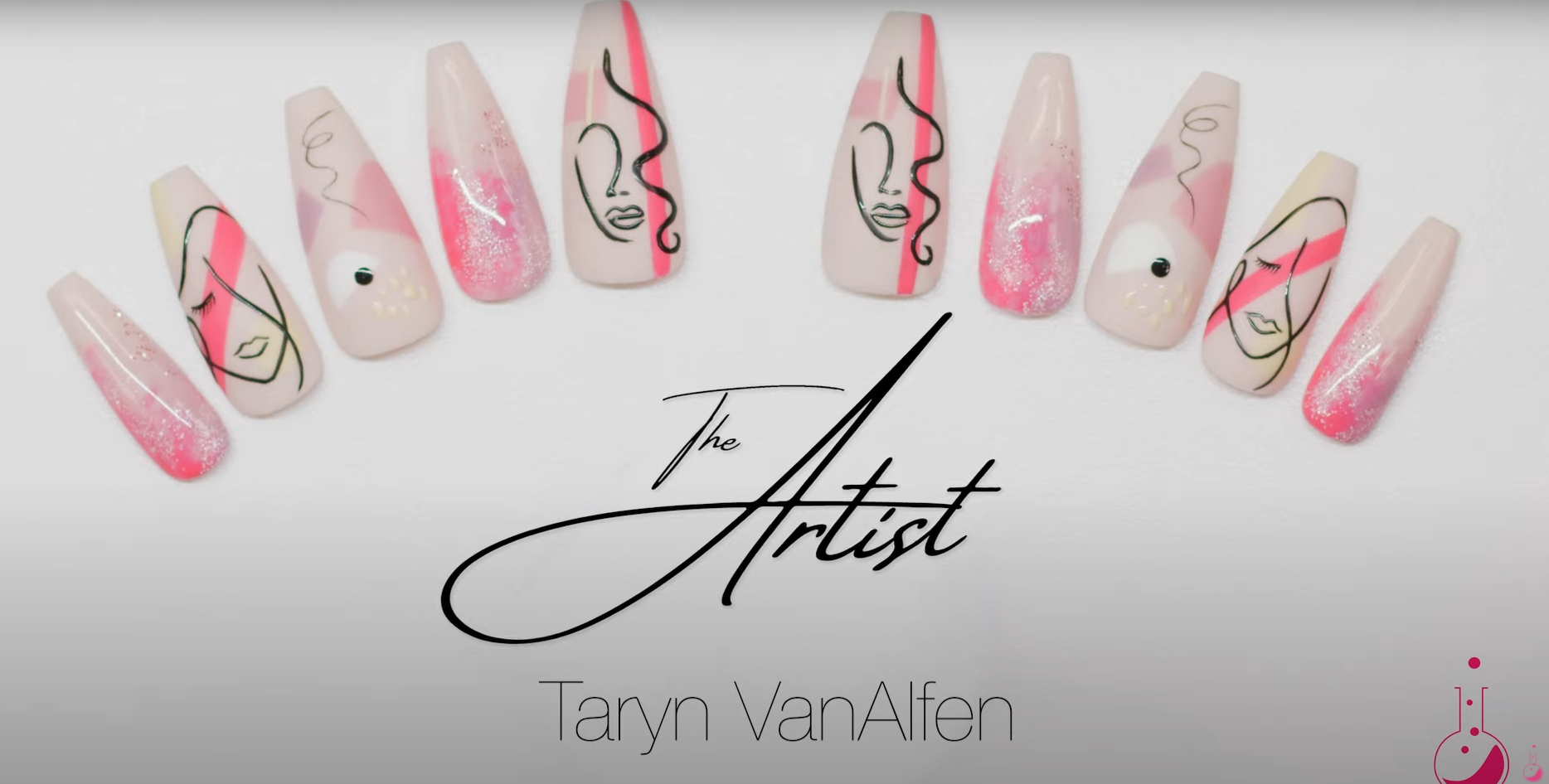 The Artist - Portrait Nail Art Tutorial with Taryn VanAlfen | NEW Spring 2022 Collection