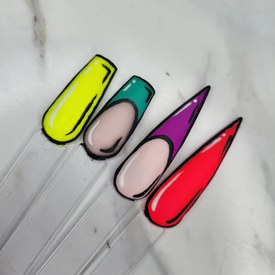 How To - Pop Art Nails