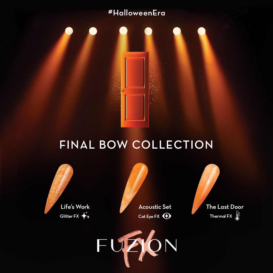 Fuzion FX The Final Bow Cat Eye Gel Polish Collection
