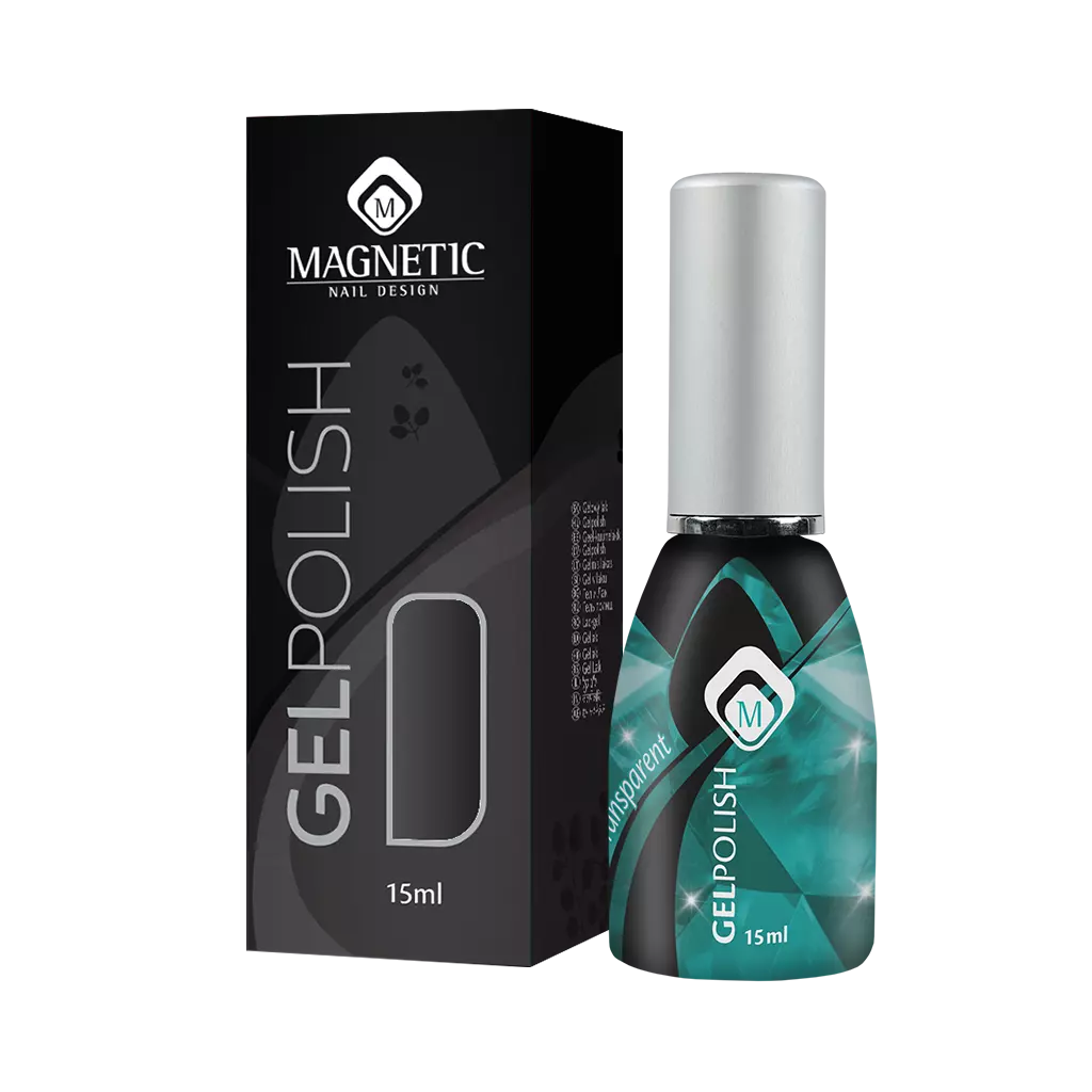 Magnetic Gelpolish Turquoise Glass 15 ml - Creata Beauty - Professional Beauty Products