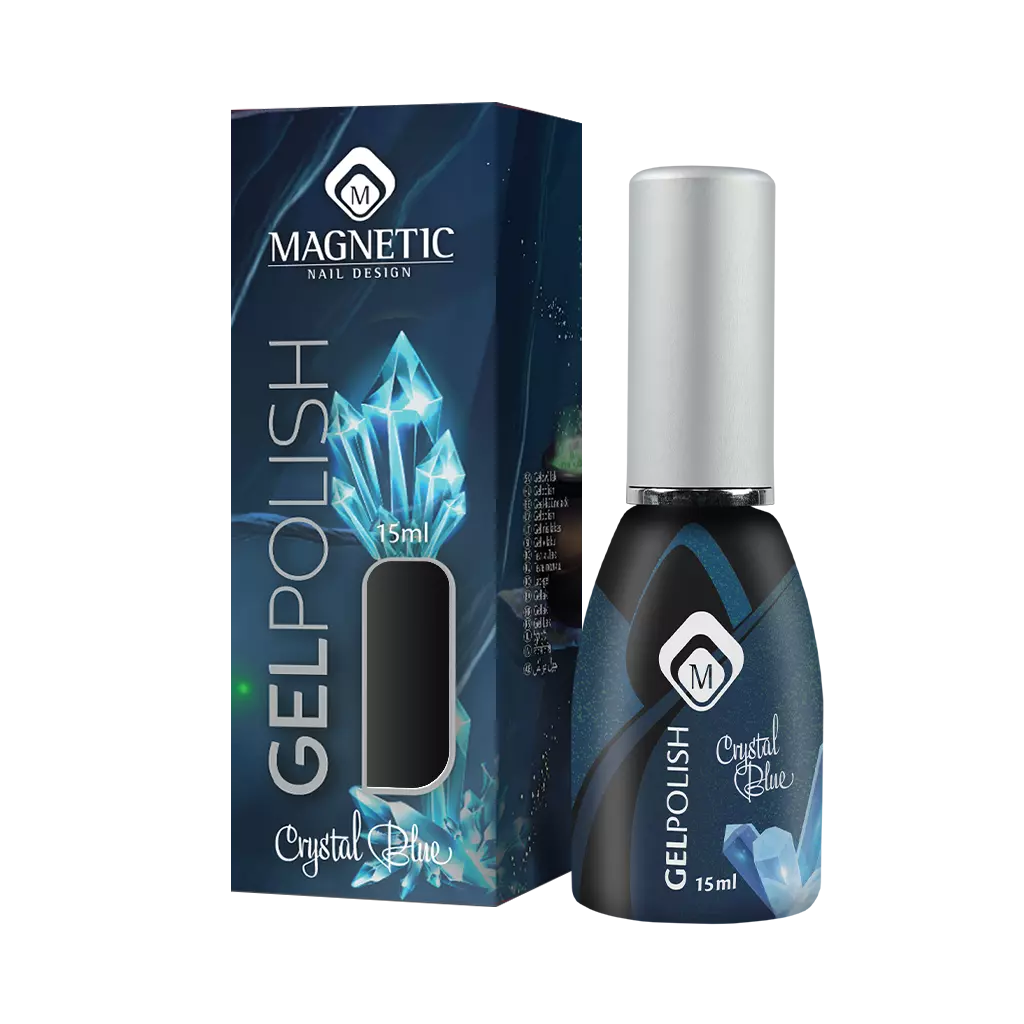 Magnetic Gelpolish Crystal Blue 15 ml - Creata Beauty - Professional Beauty Products