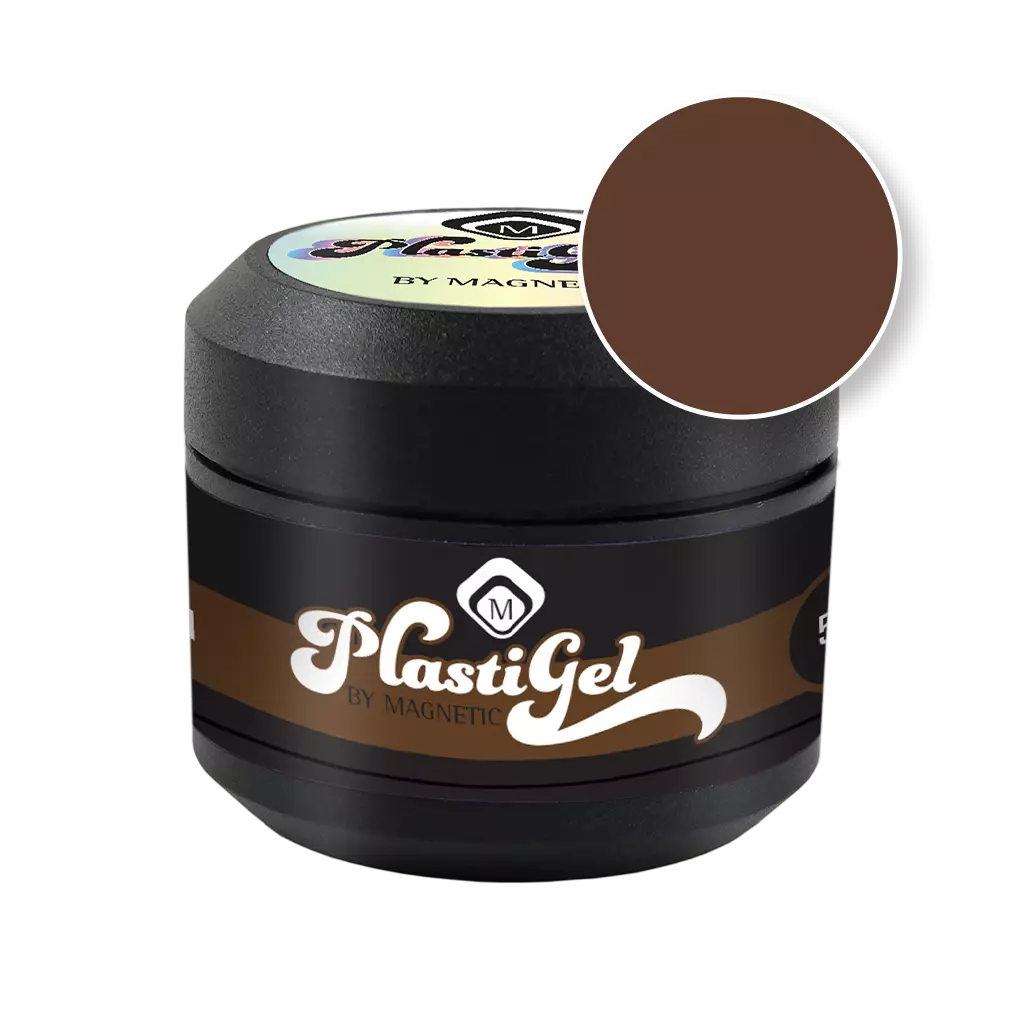 Magnetic Plasti Gel Brown - Creata Beauty - Professional Beauty Products