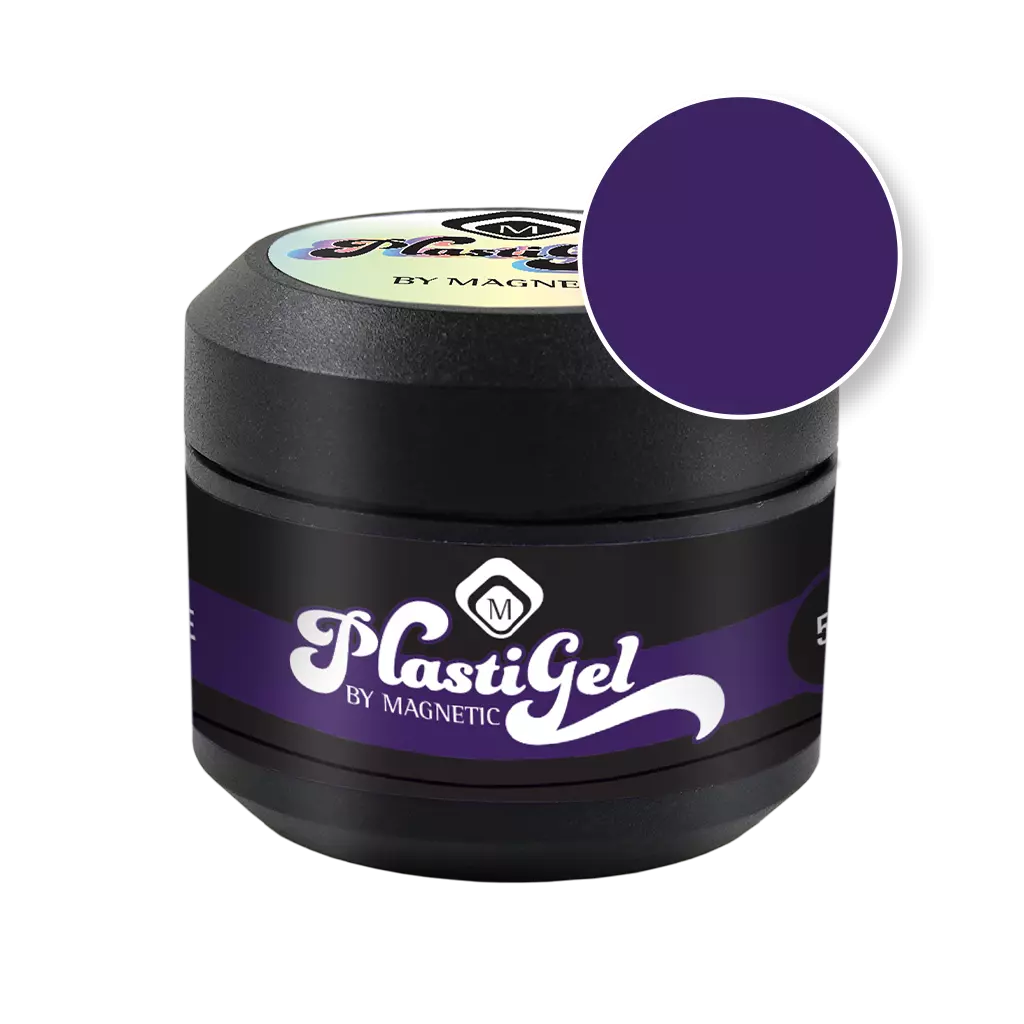 Magnetic Plasti Gel Dark Purple - Creata Beauty - Professional Beauty Products