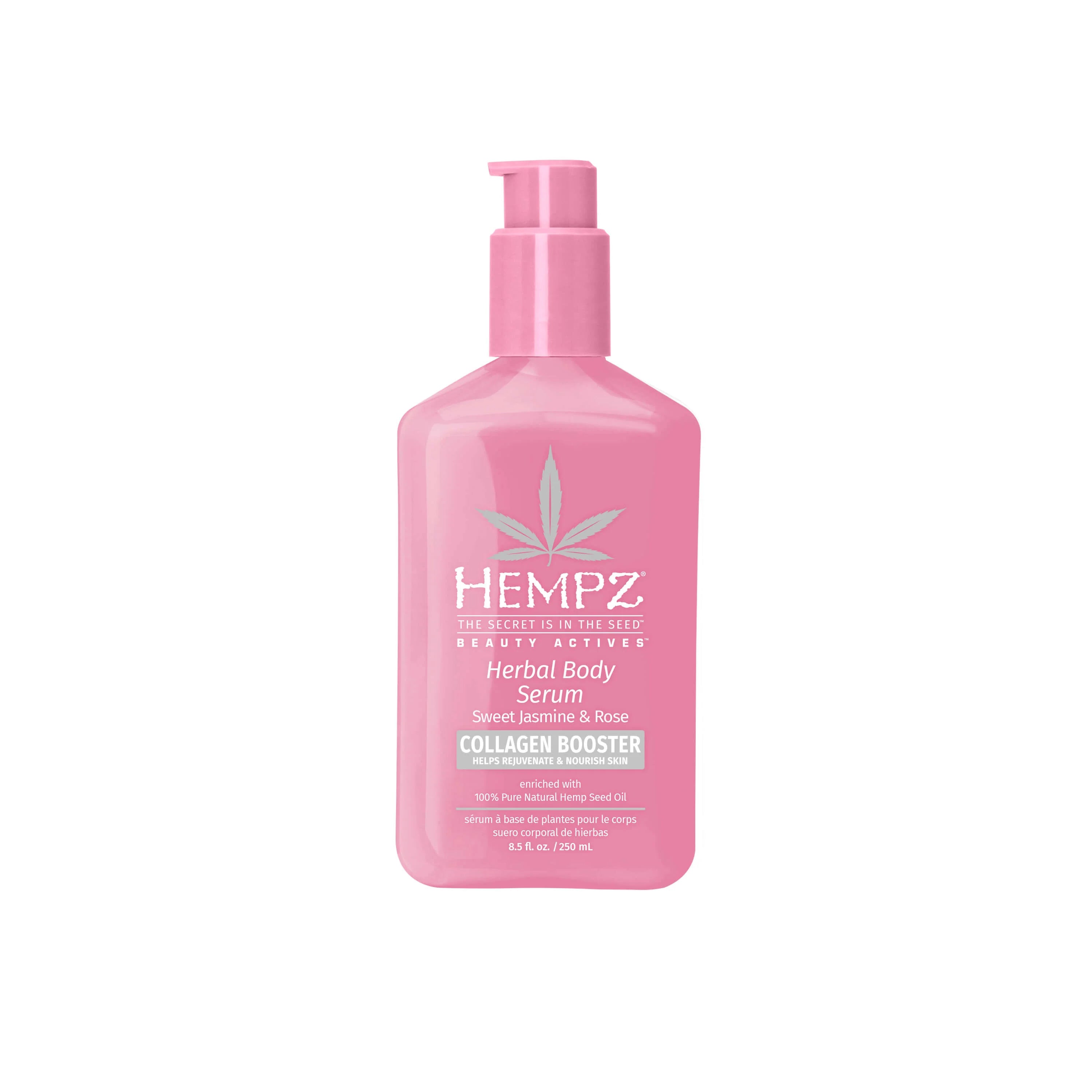 Hempz - Beauty Actives Sweet Jasmine & Rose Herbal Body Serum with Collagen Booster
