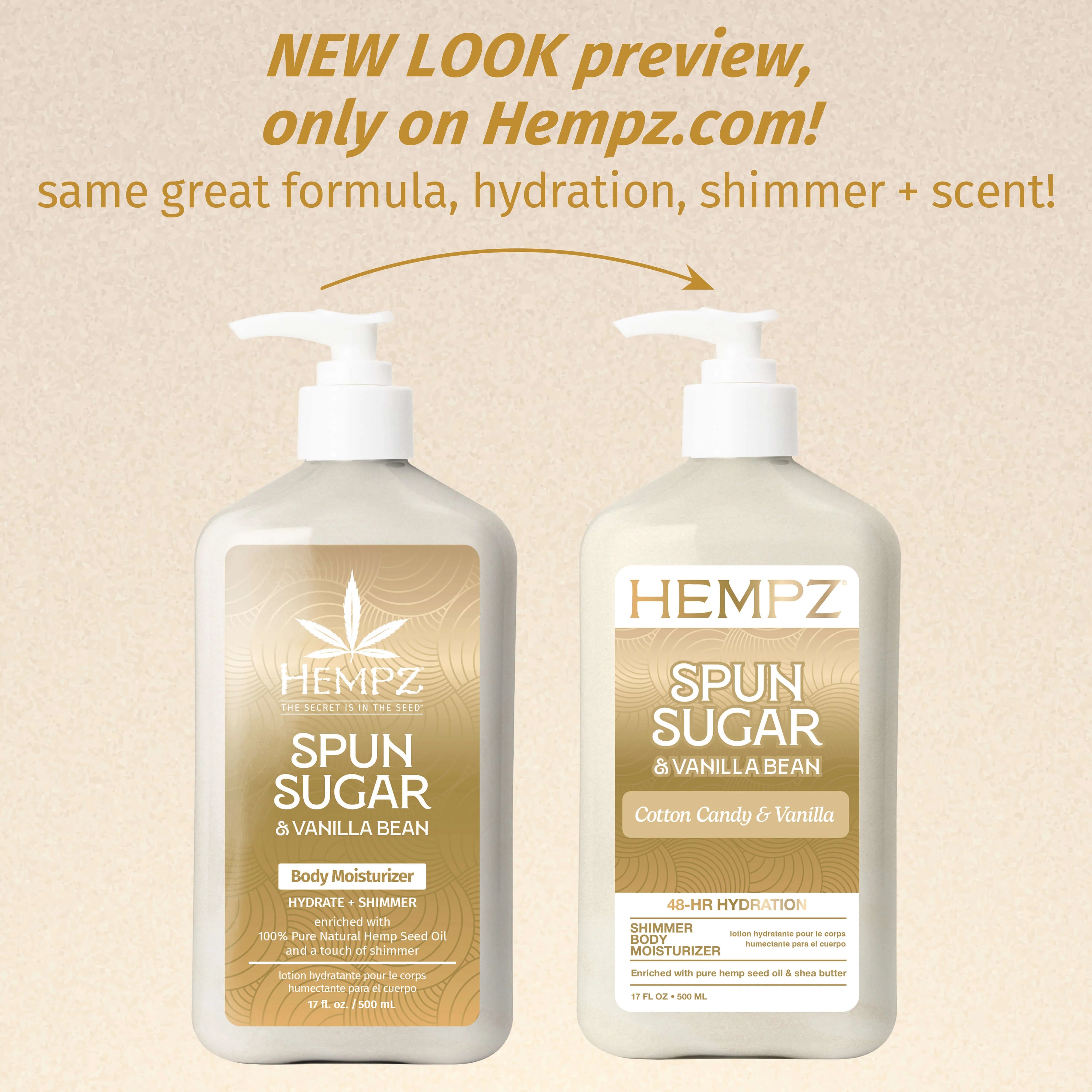 Hempz - Spun Sugar Herbal Body Moisturizer