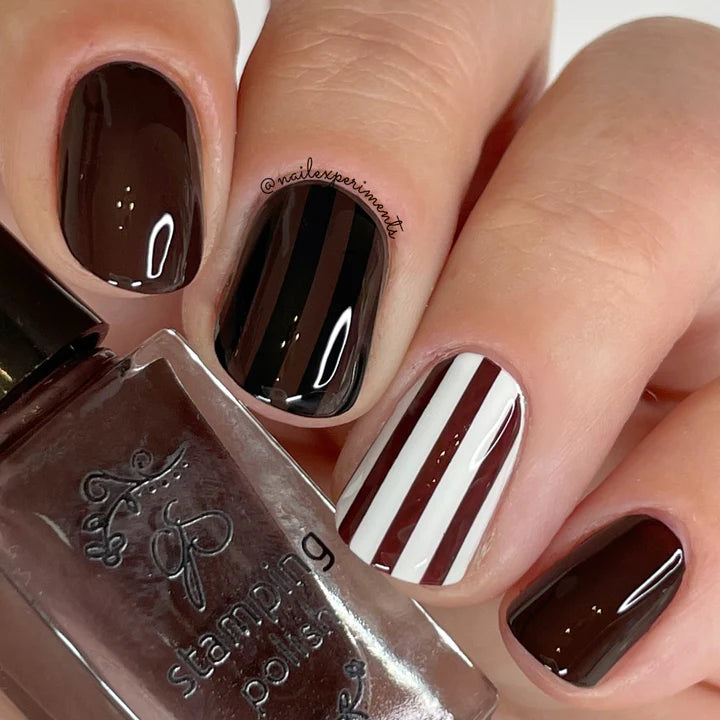 Clear Jelly Stamper Polish - CJS 112 Truffle - Creata Beauty - Professional Beauty Products