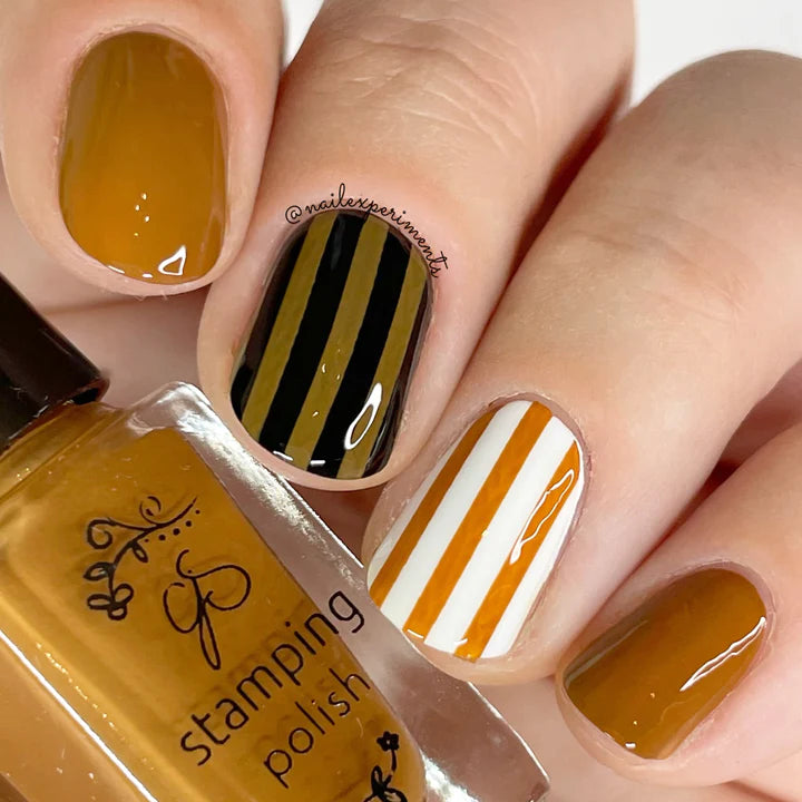 Clear Jelly Stamper Polish - CJS 116 Gingerbread - Creata Beauty - Professional Beauty Products