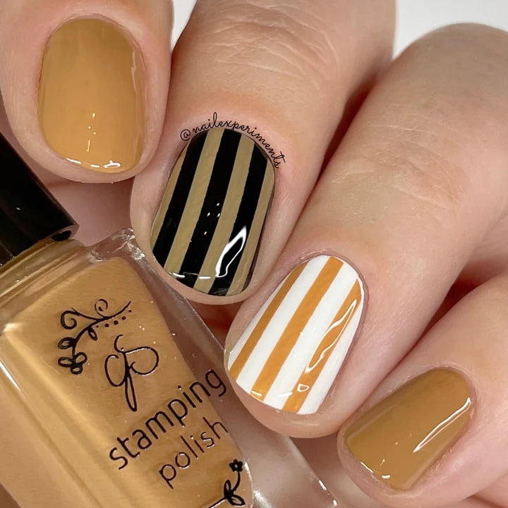 Clear Jelly Stamper Polish - CJS 117 Chestnut - Creata Beauty - Professional Beauty Products