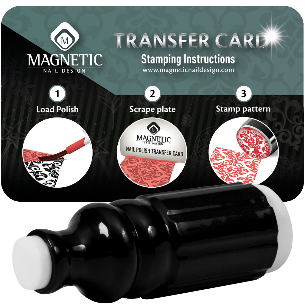 Magnetic Stamp & Scraper - Creata Beauty - Professional Beauty Products