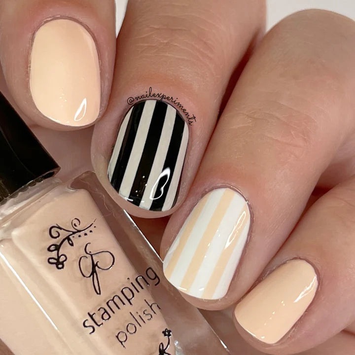 Clear Jelly Stamper Polish - CJS 120 Milkshake - Creata Beauty - Professional Beauty Products