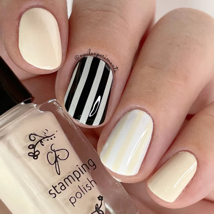 Clear Jelly Stamper Polish - CJS 122 Linen - Creata Beauty - Professional Beauty Products