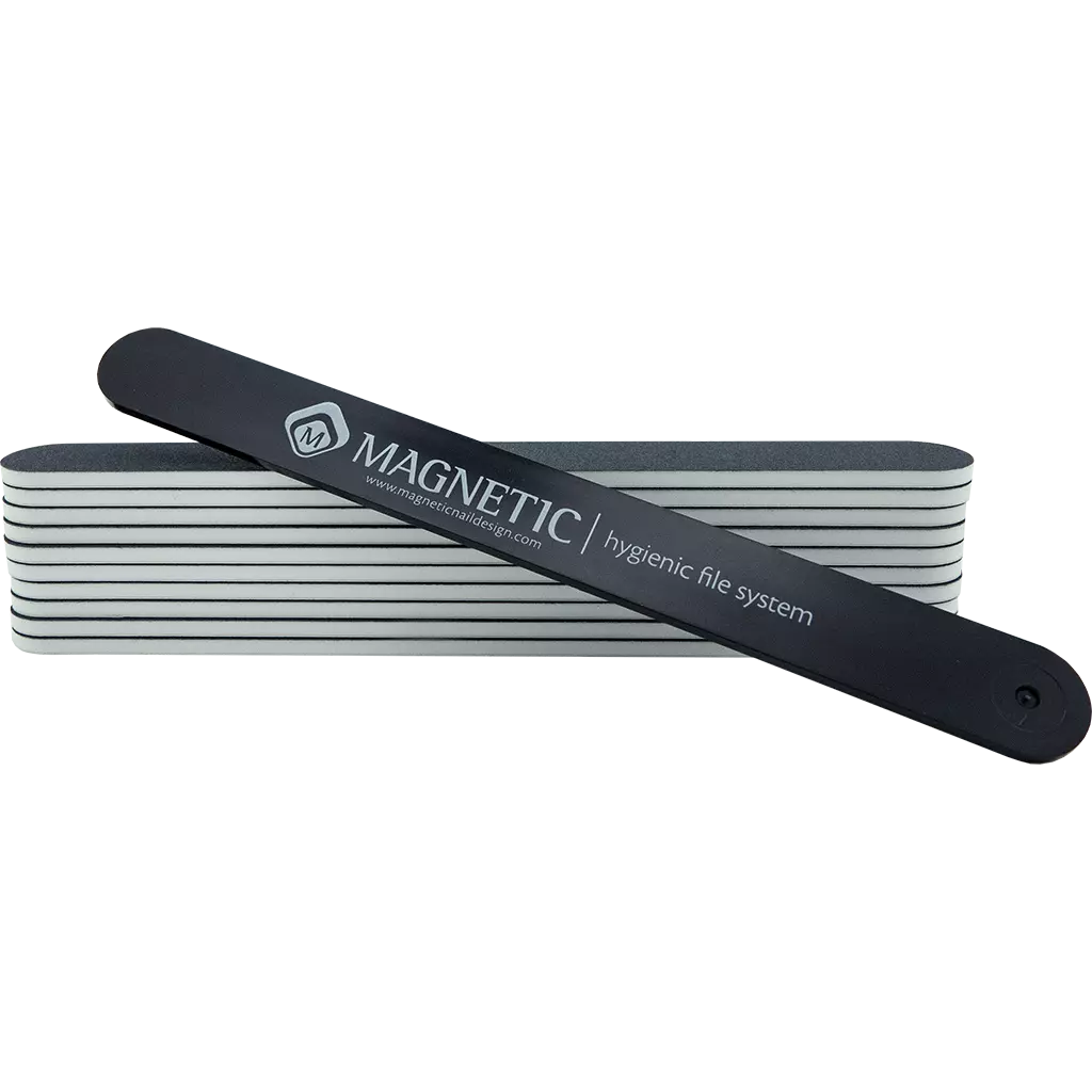 Magnetic Hygienic Buffer 340 Grit 25 pcs - Creata Beauty - Professional Beauty Products