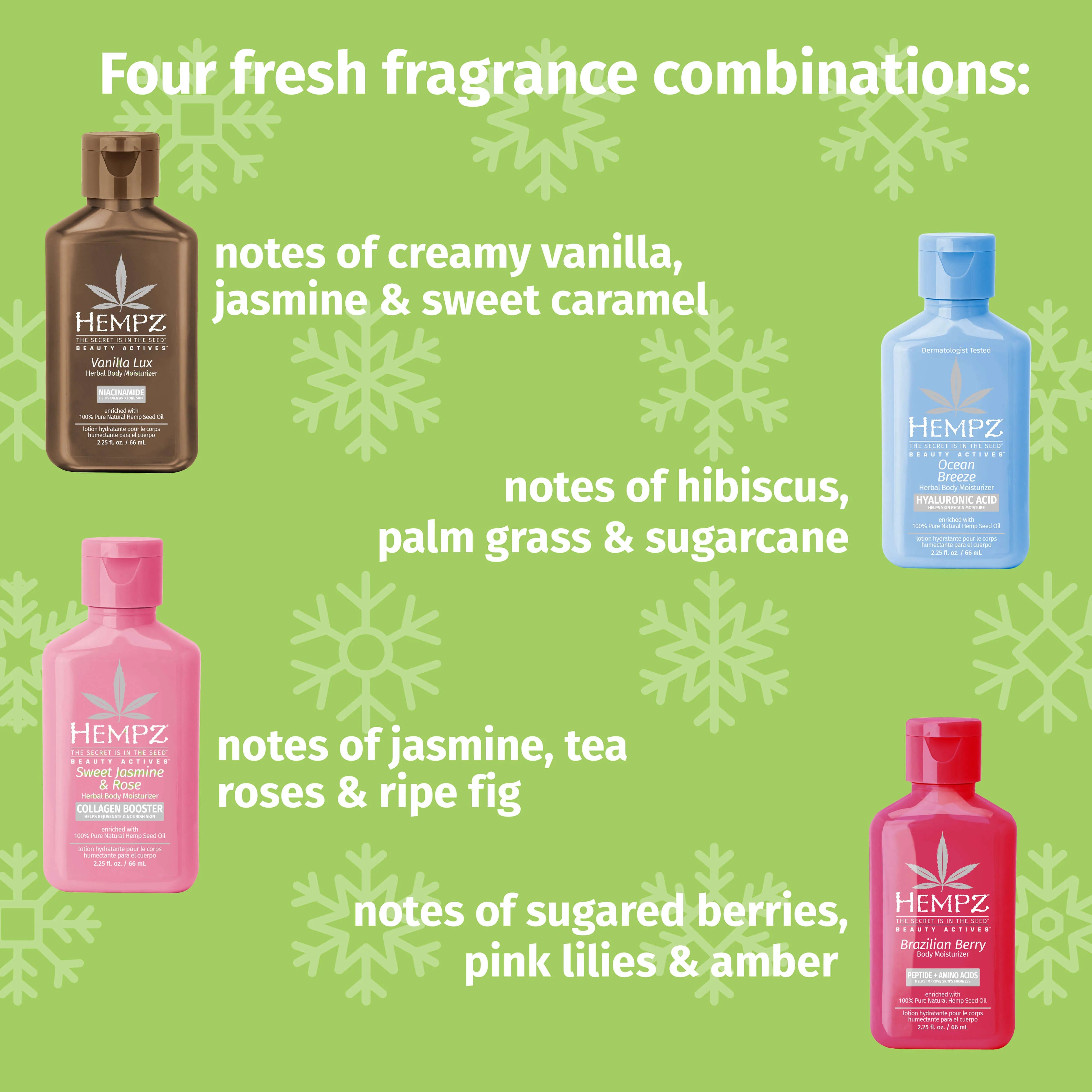 Hempz - Mini Indulgence Beauty Actives Moisturizing Lotion Gift Set