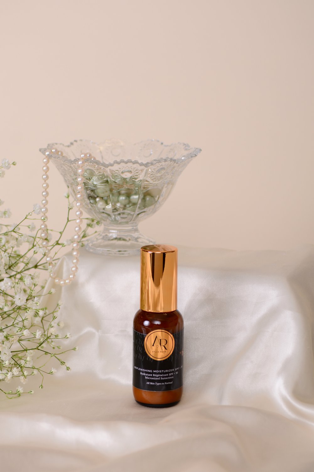 Atlas Rose - Replenishing Moisturizer SPF + 30 - Creata Beauty - Professional Beauty Products