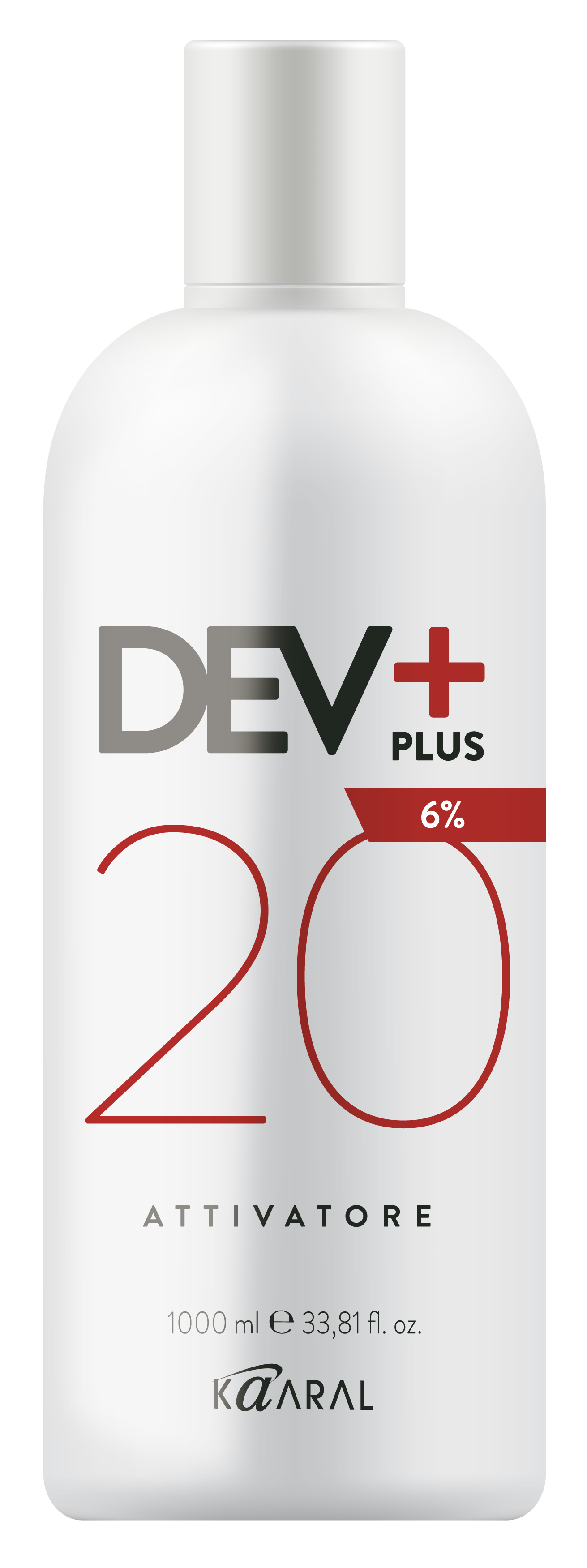 Kaaral - Dev+ Plus Cream Developer 20 Volume - Creata Beauty - Professional Beauty Products