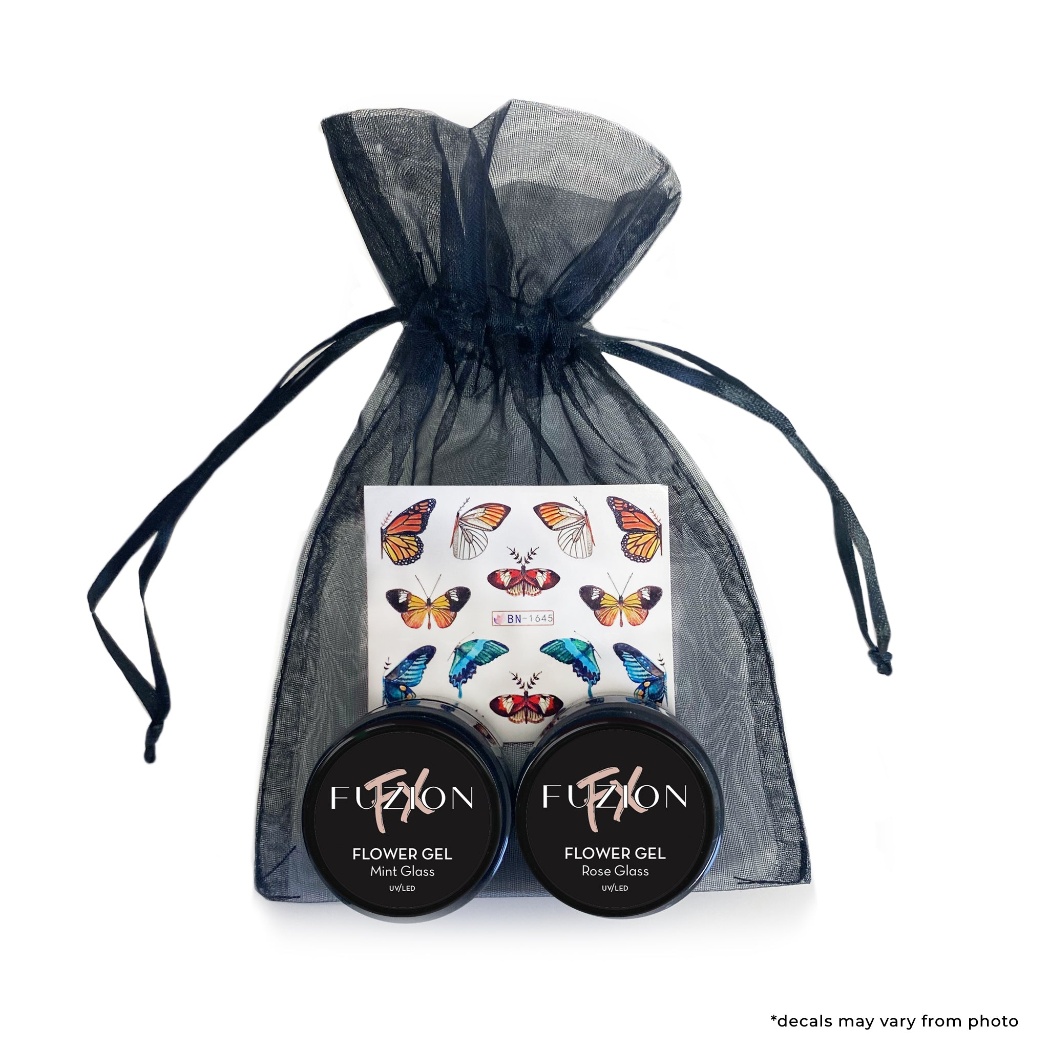 Fuzion FX - Flower Gel - 2pc Glass Kit - Creata Beauty - Professional Beauty Products