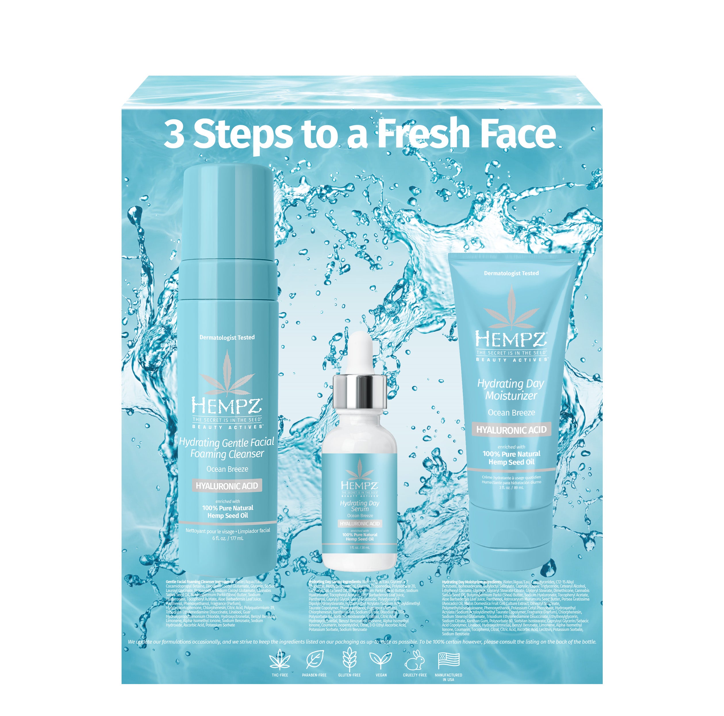 Hempz - Fresh Start Skincare Kit - Creata Beauty - Professional Beauty Products