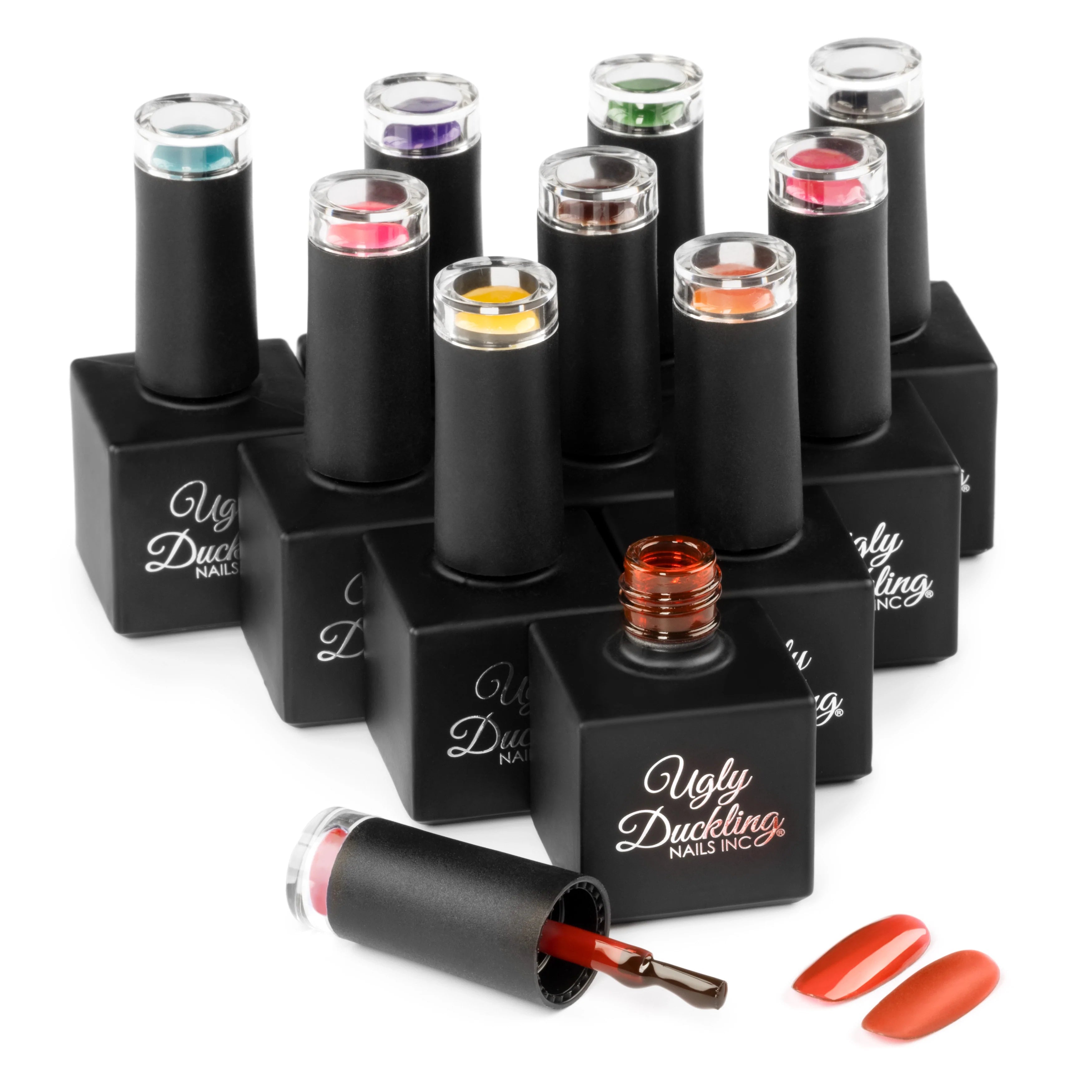 Ugly Duckling Gel Polish Bundle - #220-229 + Matte & Tacky - Gelly Polish Collection 12pk