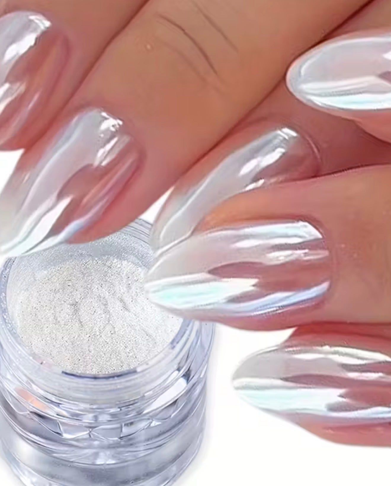 Creata Beauty Mermaid Dust White Chrome