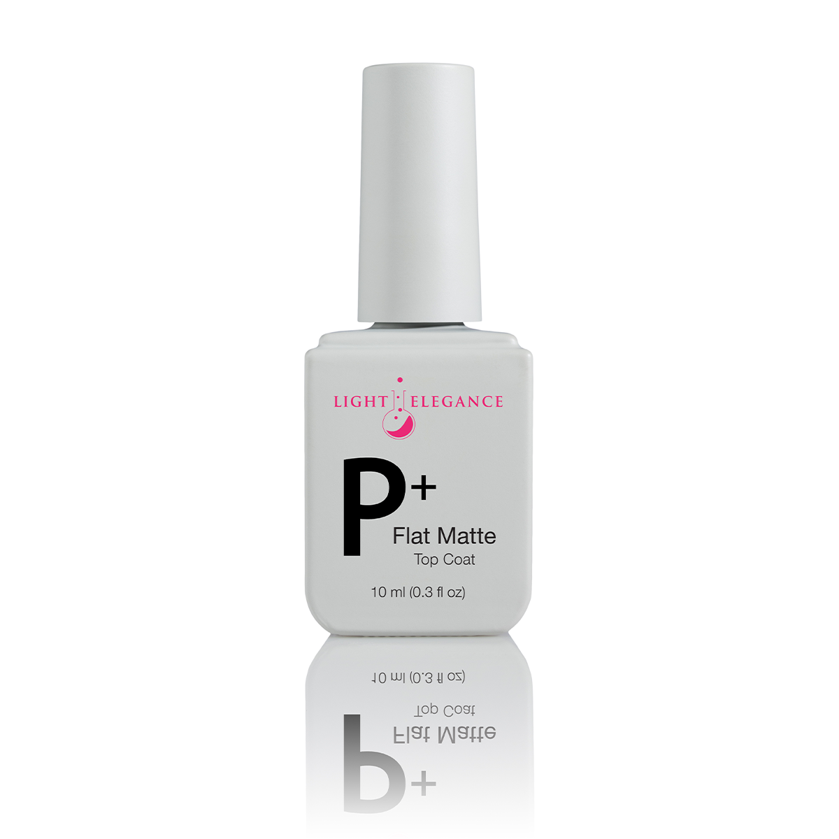 Light Elegance P+ Soak Off Gel - Flat Matte Top Coat :: New Packaging - Creata Beauty - Professional Beauty Products