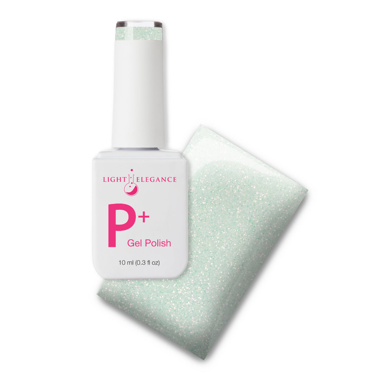 Light Elegance P+ Glitter Gel Polish - Gossip and Glow