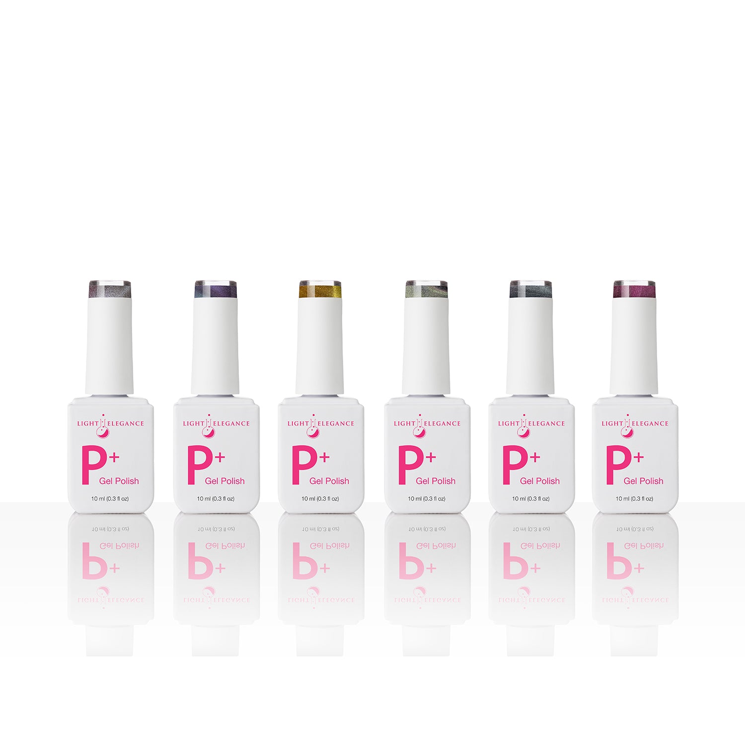 Light Elegance P+ Cat Eye Gel Polish Bundle - The Kitties