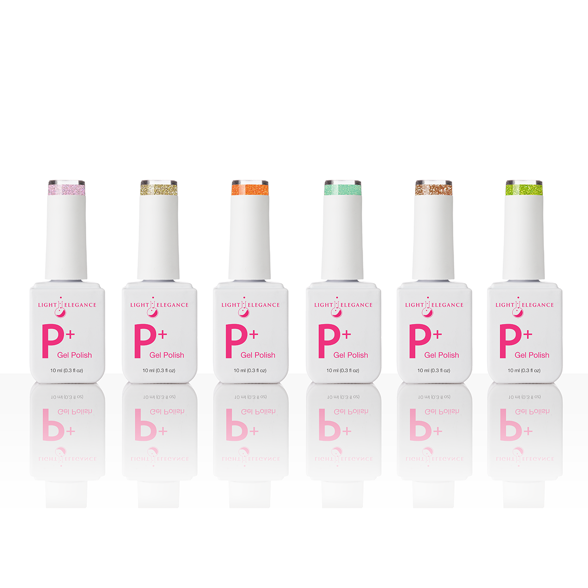 Light Elegance P+ Glitter Gel Polish Collection - 2026 Spring/Summer - Lost in Wonderland