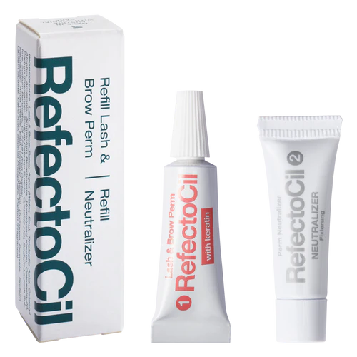 RefectoCil Eyelash Curl & Lift Lash Perm/Neutralizer (3.5ml + 3.5ml pouch)