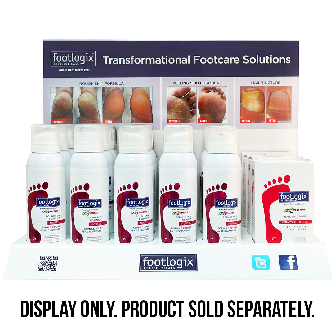 Footlogix Retail Counter Display (Display Only)