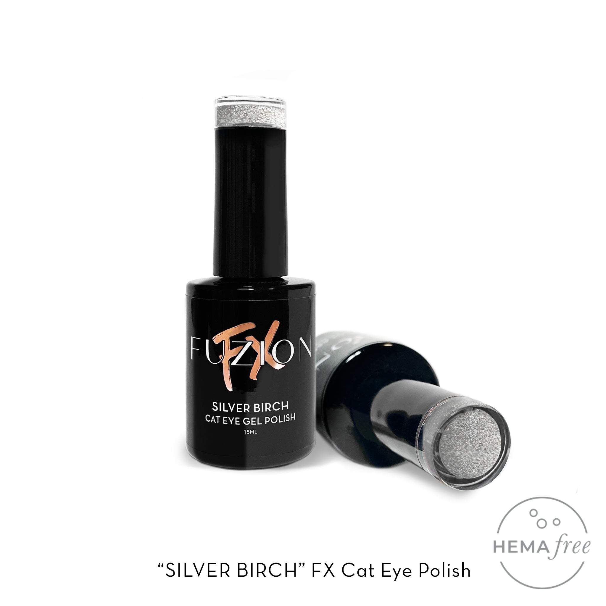 Fuzion FX - Gel Polish | Cat Eye | Silver Birch | Fuzion FX 15ml