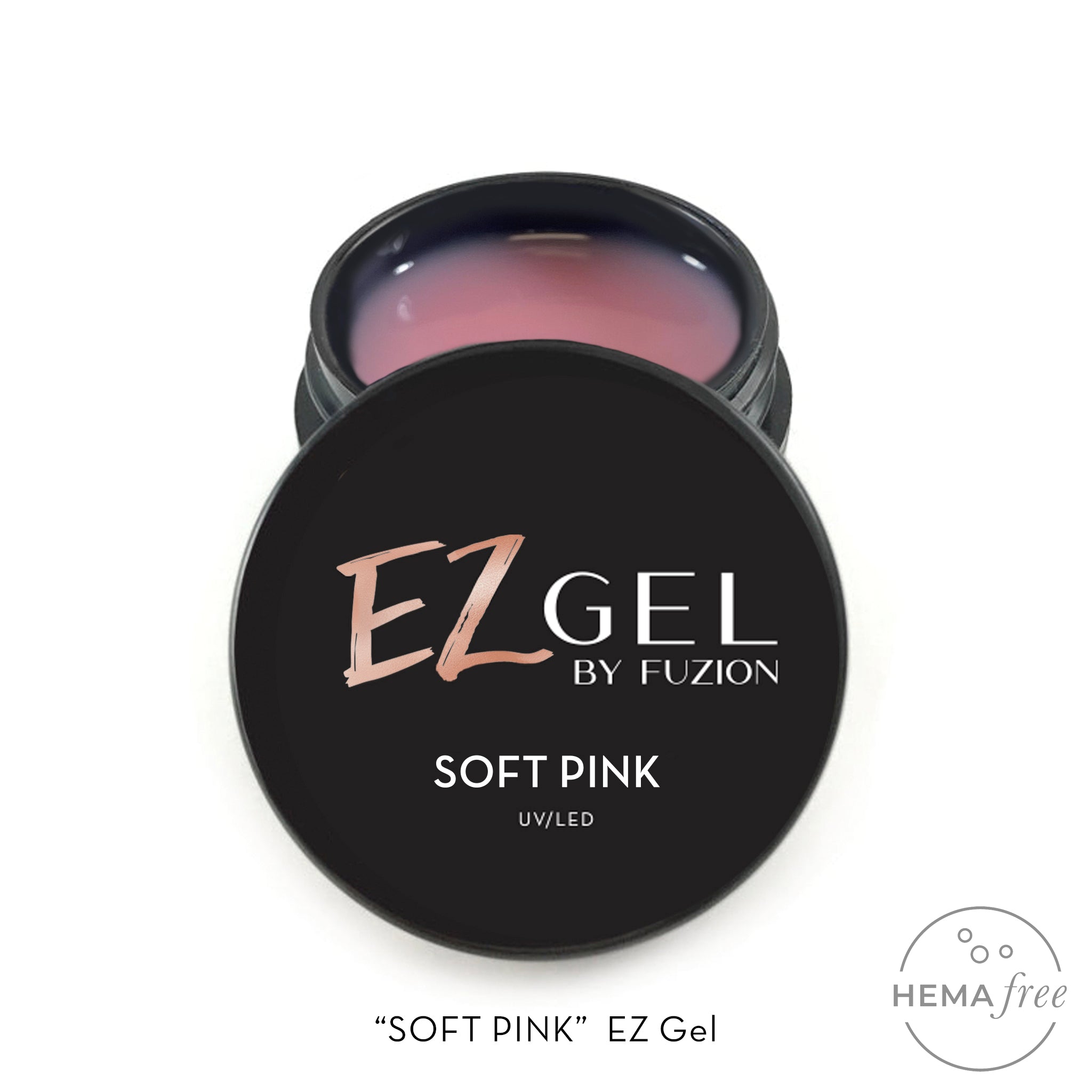 Fuzion EZ Gel - Soft Pink - Creata Beauty - Professional Beauty Products