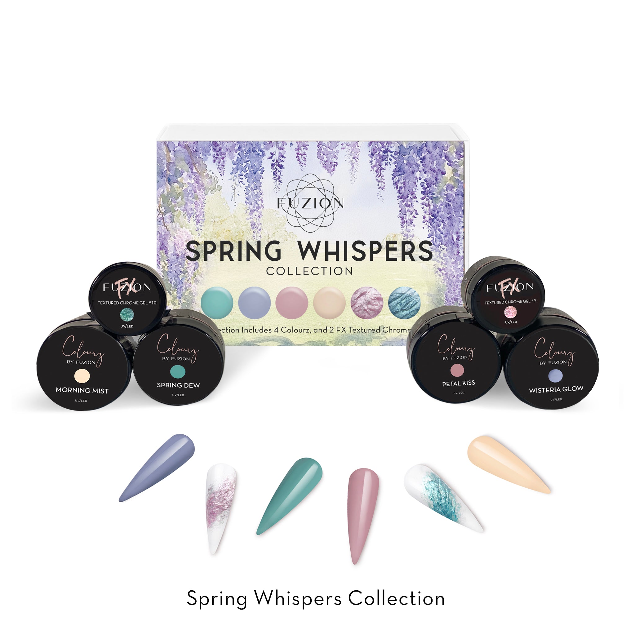 Fuzion UV/LED Spring 2025 Collection - Spring Whispers