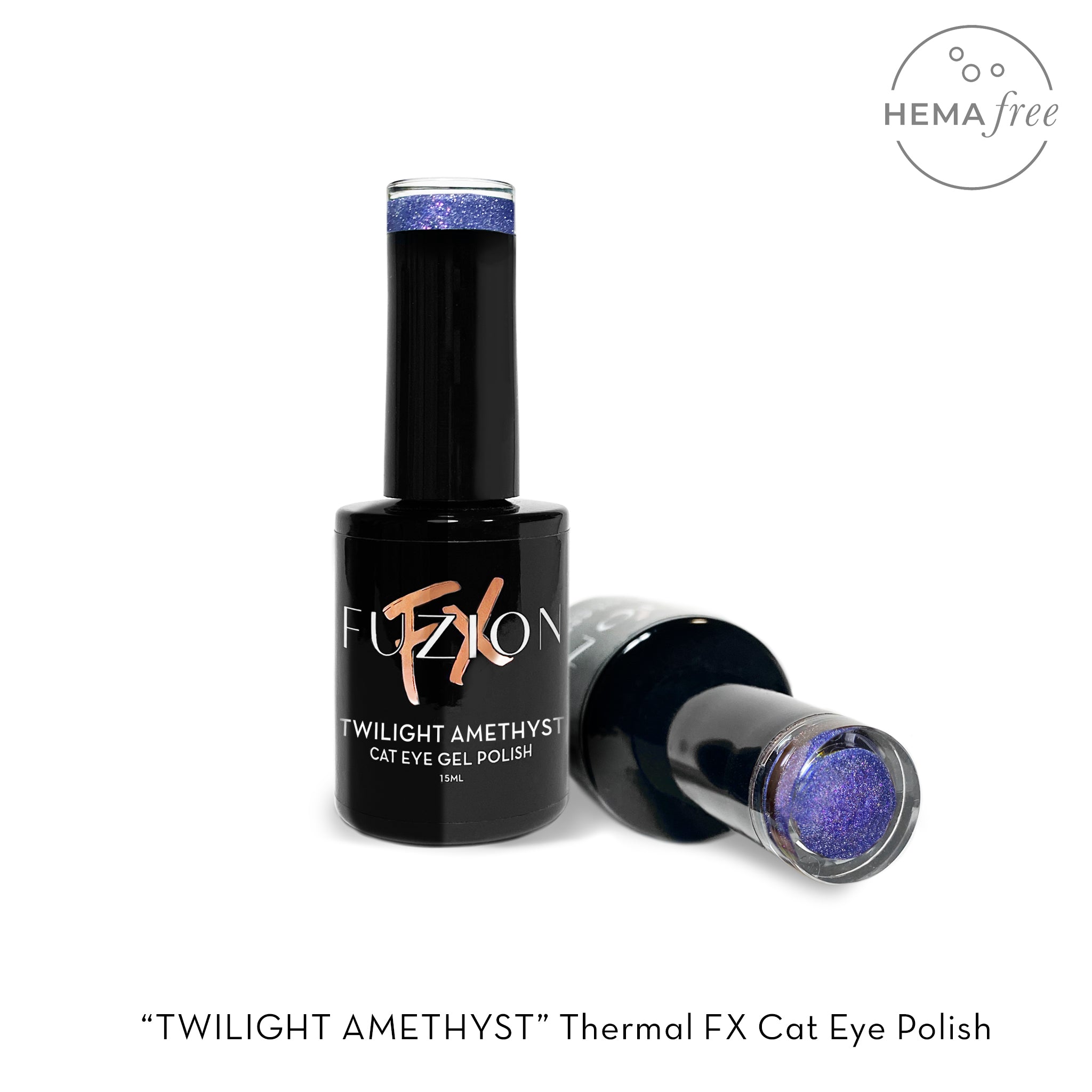 Fuzion FX - Gel Polish | Cat Eye | Twilight Amethyst | Fuzion FX 15ml