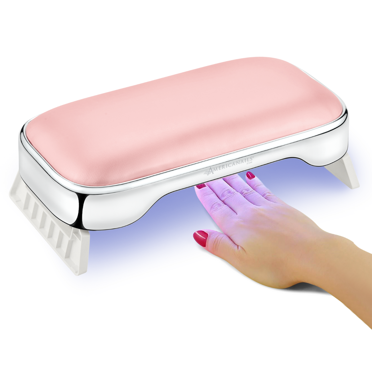 Americanails - Cush'n Cure LED Curing Lamp with Armrest - Creata Beauty - Professional Beauty Products