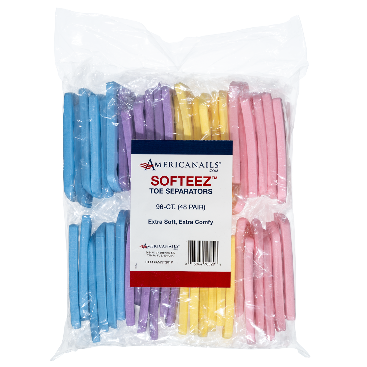 Americanails Softeez Toe Separators - Creata Beauty - Professional Beauty Products