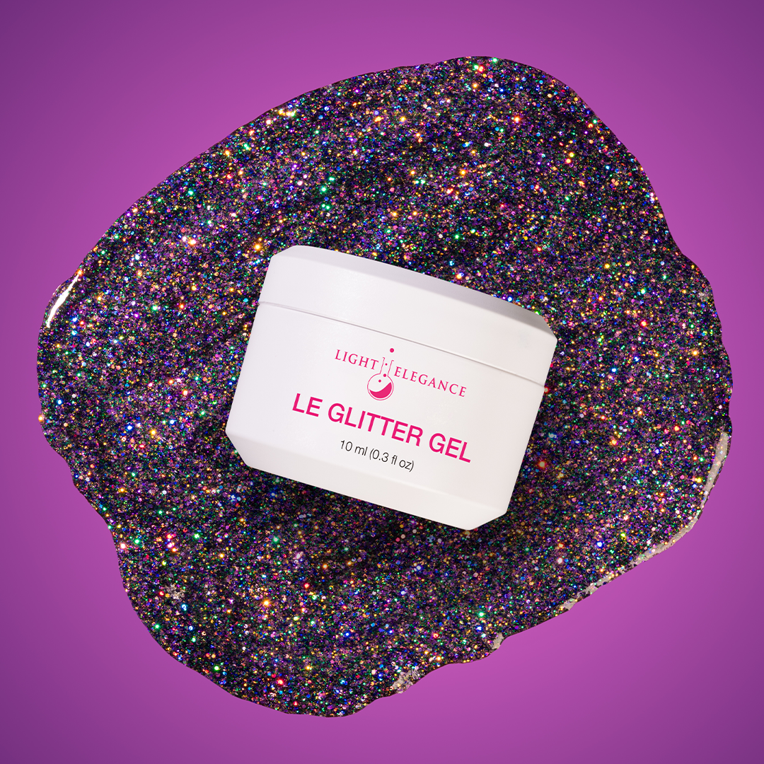 Light Elegance Glitter Gel - Filthy Witch