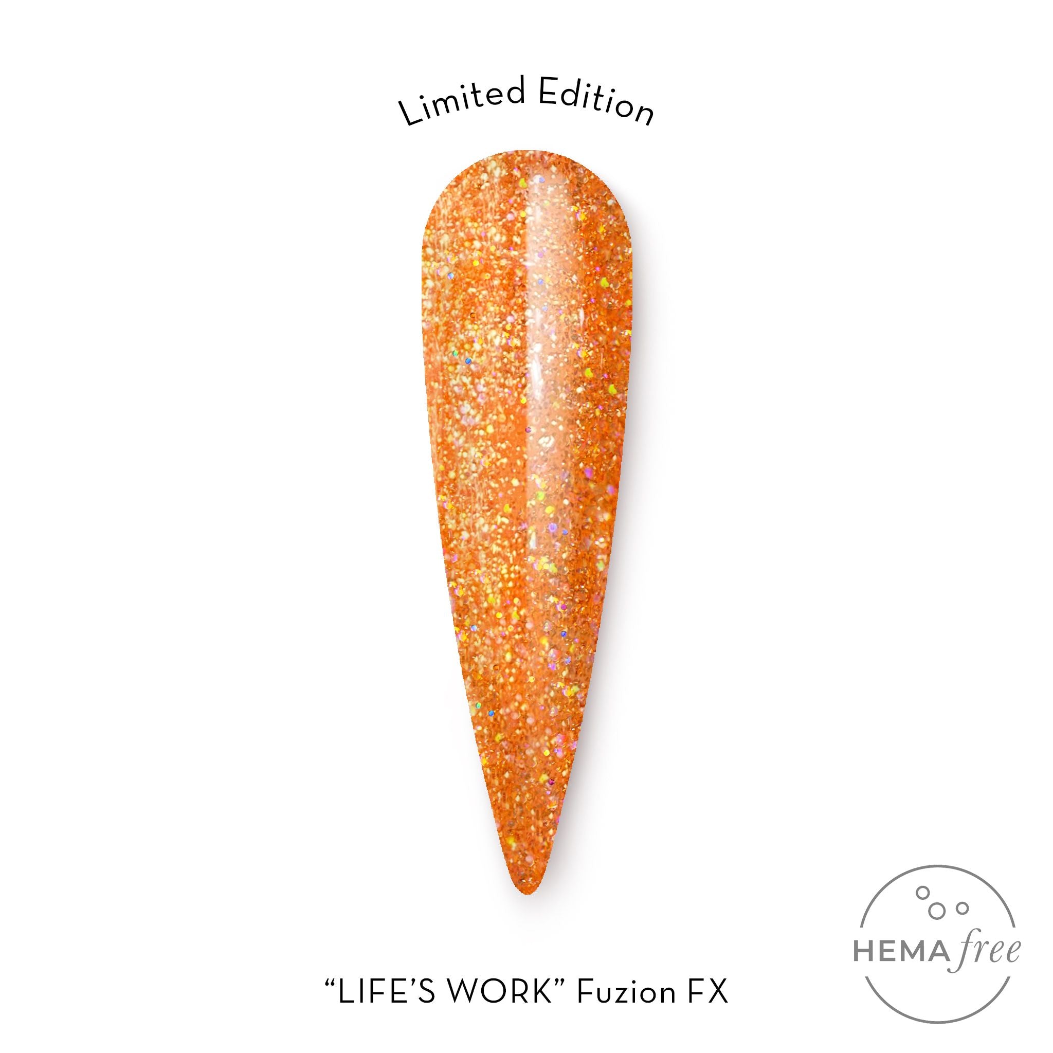 Fuzion FX - Gel Polish | Glitter FX | Life's Work | Fuzion FX 15ml