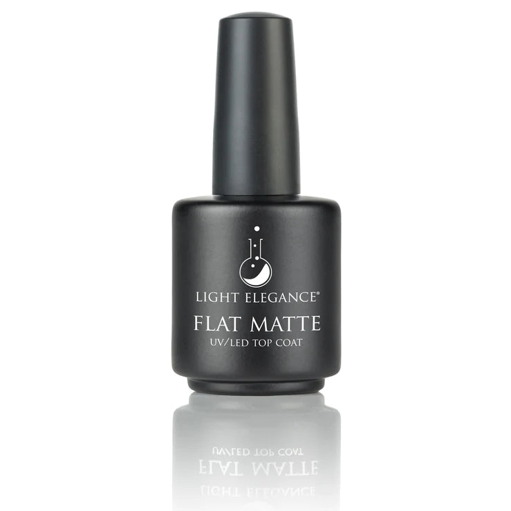 Light Elegance Gel - Flat Matte Top Coat - Creata Beauty - Professional Beauty Products