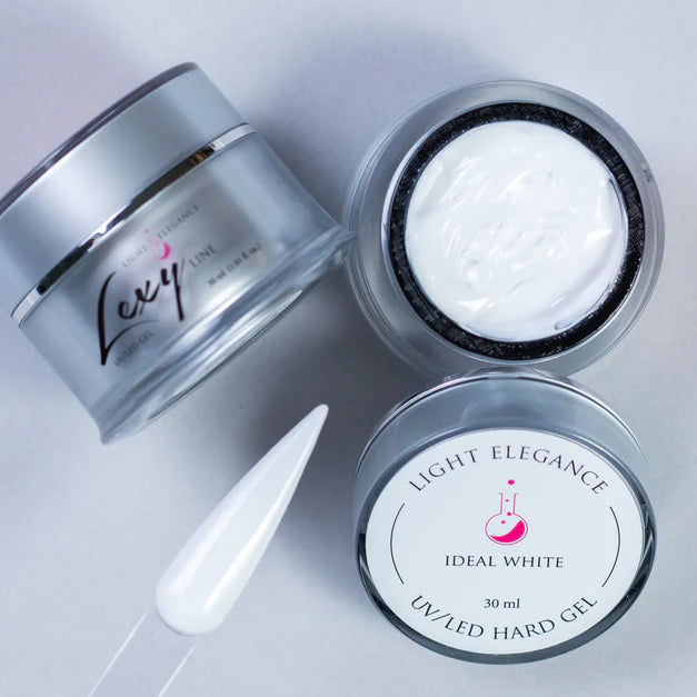 Light Elegance Lexy Line Gel - Ideal White Builder - Creata Beauty - Professional Beauty Products