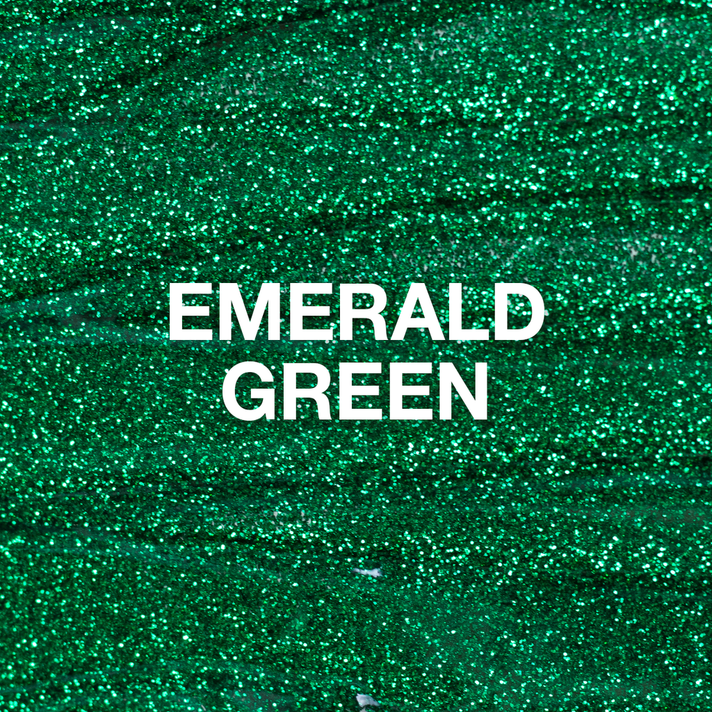 Light Elegance Glitter Gel - Emerald Green