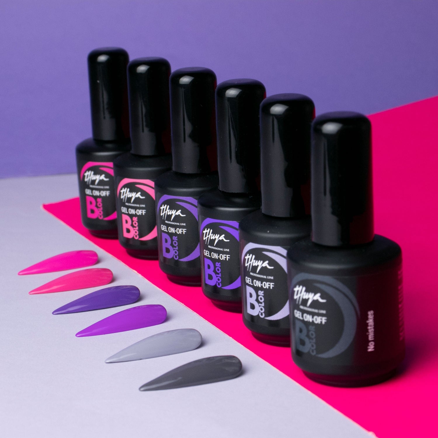 Thuya Nail Gel Polish - On-Off B-Color - Fairy Tales Collection