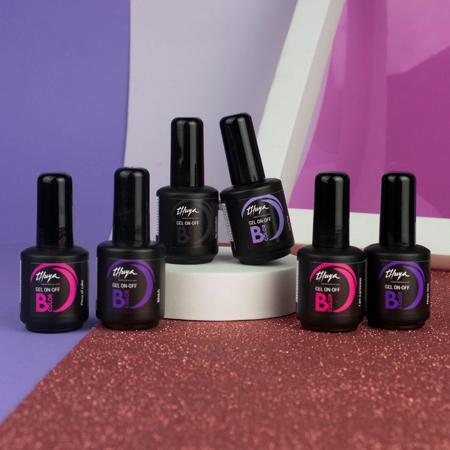 Thuya Nail Gel Polish - On-Off B-Color - Fairy Tales Collection