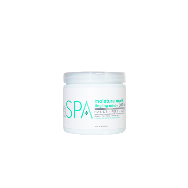 BCL Spa Moisture Mask - Tingling Mint + CBD - Creata Beauty - Professional Beauty Products