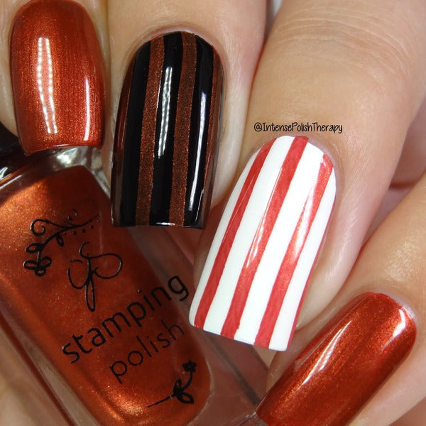 Clear Jelly Stamper Polish - CJS024 Copper Rose - Creata Beauty - Professional Beauty Products