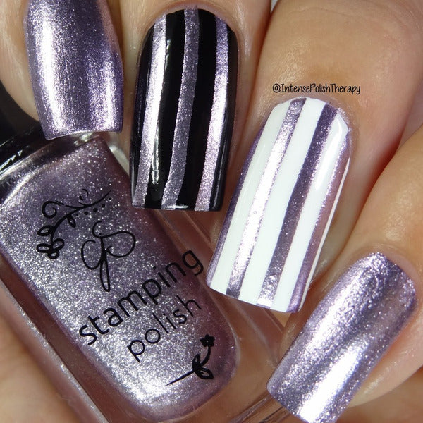 Clear Jelly Stamper Polish - CJS035 Paula's Pixie Purple - Creata Beauty - Professional Beauty Products
