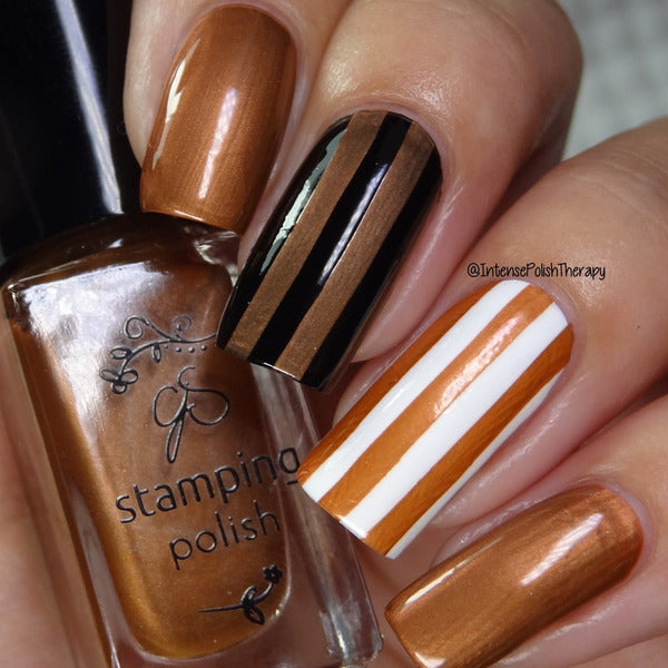Clear Jelly Stamper Polish - CJS056 Salted Caramel - Creata Beauty - Professional Beauty Products
