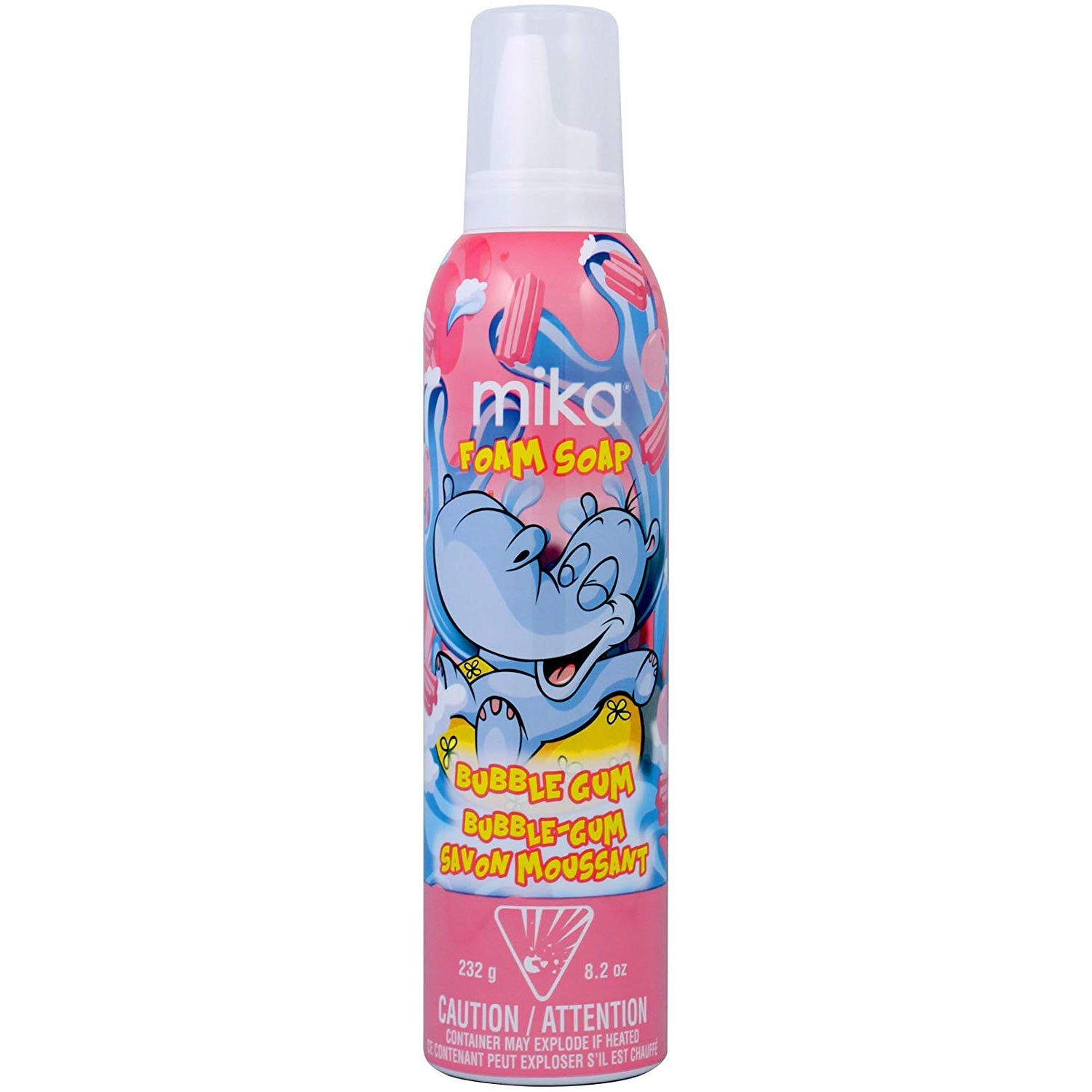 Mika Foam Soap Spray - Bubble Gum (232g) - Creata Beauty - Professional Beauty Products