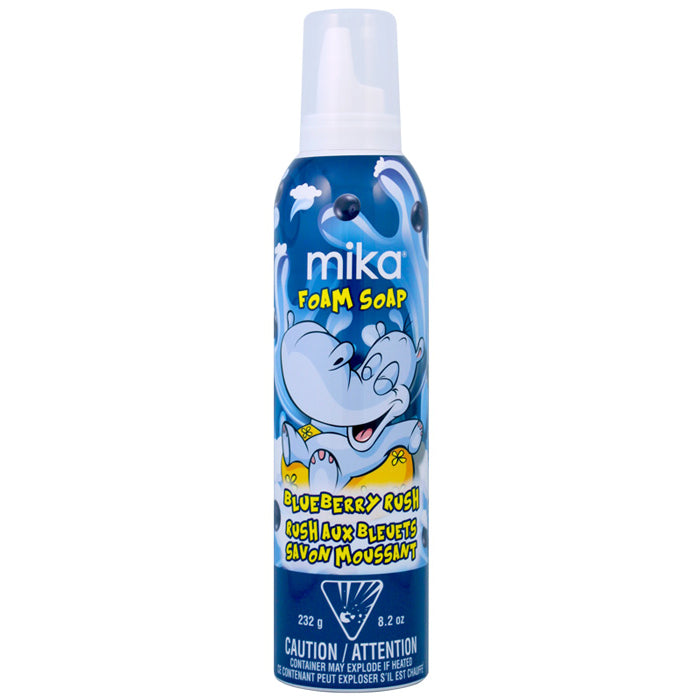 Mika Foam Soap Spray - Blueberry Rush (232g) - Creata Beauty - Professional Beauty Products