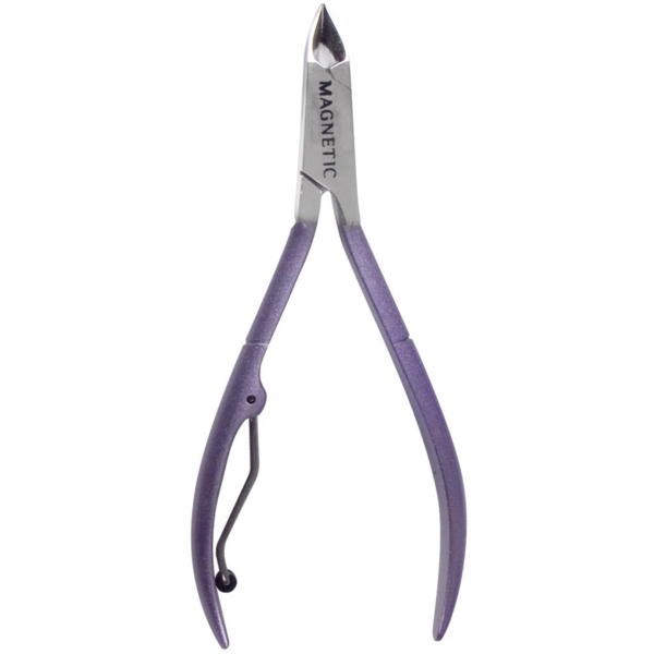 Magnetic - Soft Tone Cuticle Nipper de Luxe (Lilac) - Creata Beauty - Professional Beauty Products
