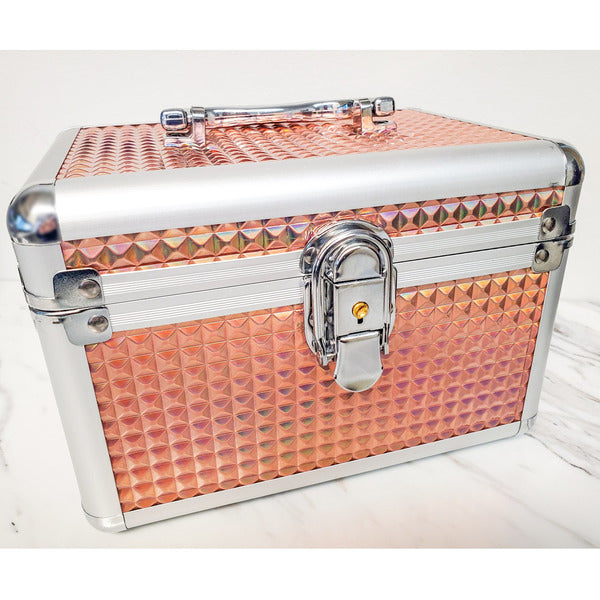 VER Beauty - Rose Gold Mini Cosmetic Case - Creata Beauty - Professional Beauty Products